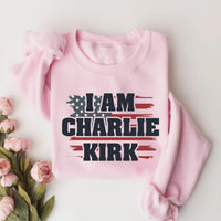 Justice for Charlie Sweatshirt, A True Patriot Charlie Kirk Shirt, Charlie Kirk Is My Hero Sweatshirt