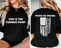 Charlie Kirk Freedom Shirt, A True Patriot Charlie Kirk Shirt, Charlie Kirk Is My Hero Tee, Front Back