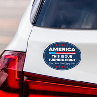 Justice for Charlie Political Protest Magnet, A True Patriot Charlie Kirk, Charlie Kirk Is My Hero, Charlie Kirk Freedom Magnet, 6" x 4.5"