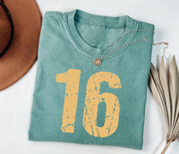 Custom Football Number Shirt, Personalized Custom Number Shirt, College Football Tee