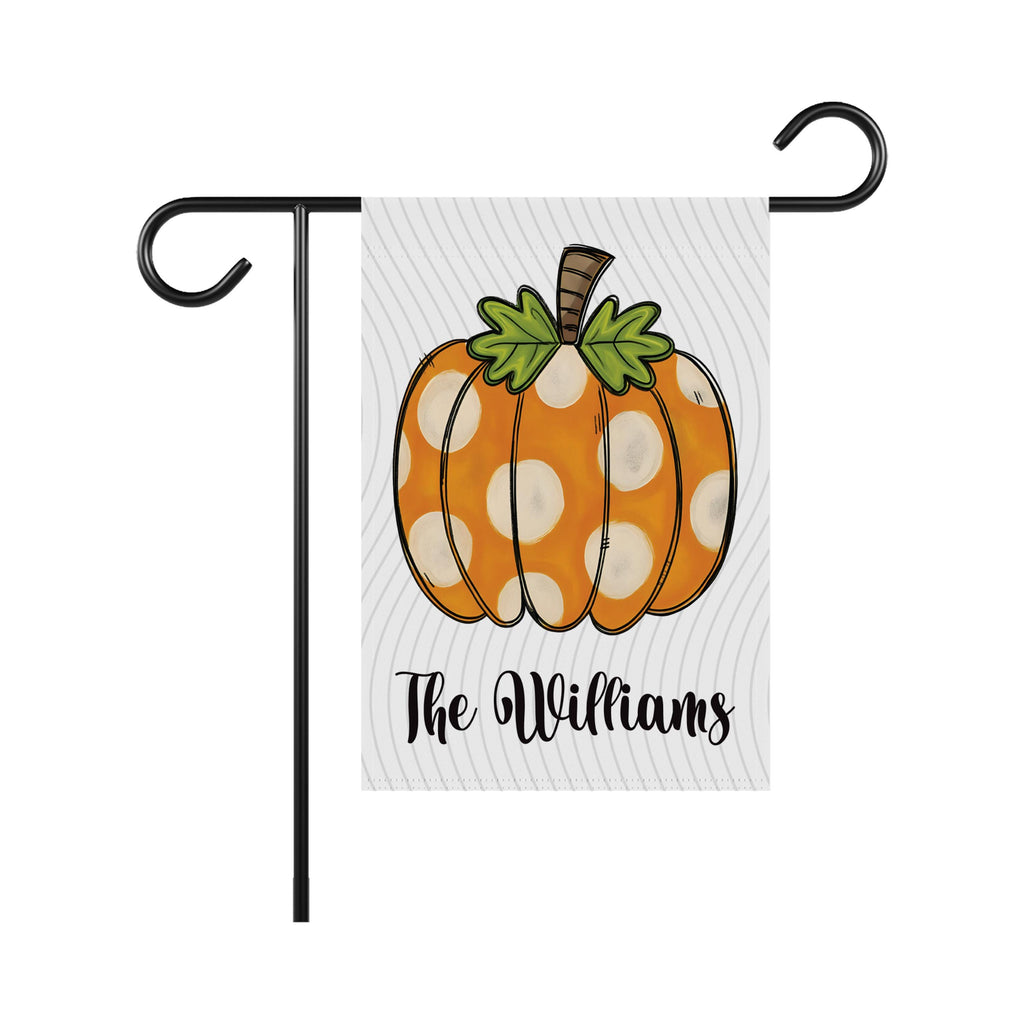 Pumpkin Garden Flag, Fall Outdoor Yard Decoration, Thanksgiving Welcome Sign, Autumn Patio Accent, Weather-Resistant Harvest Garden Decor