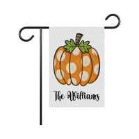 Pumpkin Garden Flag, Fall Outdoor Yard Decoration, Thanksgiving Welcome Sign, Autumn Patio Accent, Weather-Resistant Harvest Garden Decor