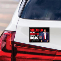 Justice for Charlie Political Protest Magnet, A True Patriot Charlie Kirk, Charlie Kirk Is My Hero, Charlie Kirk Freedom Magnet, 6" x 4.5"