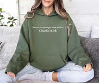 Justice for Charlie Hoodie, A True Patriot Charlie Kirk Shirt, Charlie Kirk Is My Hero Hoodie