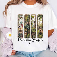 Hunting Season Shirt, Camo Coquette Bow Shirt, Deer Hunting Tee