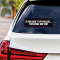 No Kings In America Vinyl Sticker, Democracy Not Oligarchy Decal, Anti-Trump, Resist Racis, Resist Fascism Car Bumper Sticker, 10