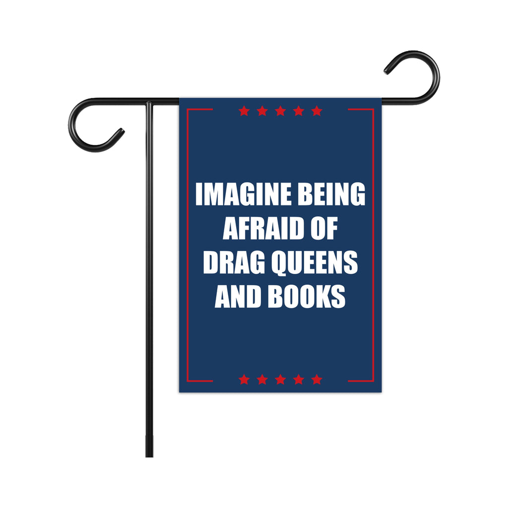No Kings In America Garden Flag, 12x18 Inch Double Sided, Democracies Have No Kings, Anti-Trump Flag, Resist Racism, Resist Fascism Flag