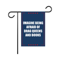 No Kings In America Garden Flag, 12x18 Inch Double Sided, Democracies Have No Kings, Anti-Trump Flag, Resist Racism, Resist Fascism Flag