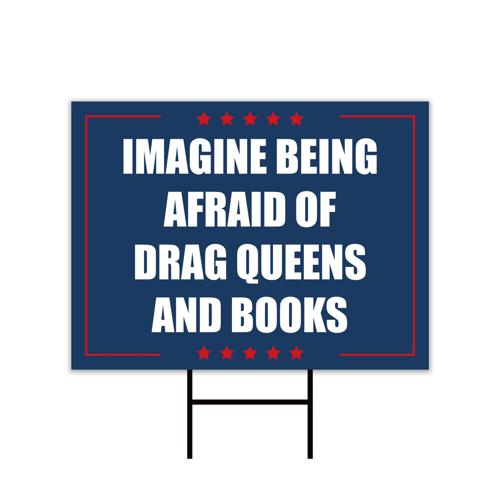 No Kings In America Yard Sign - Democracies Have No Kings Lawn Sign, Anti-Trump, Resist Racism, Resist Fascism Yard Sign with Metal H-Stake