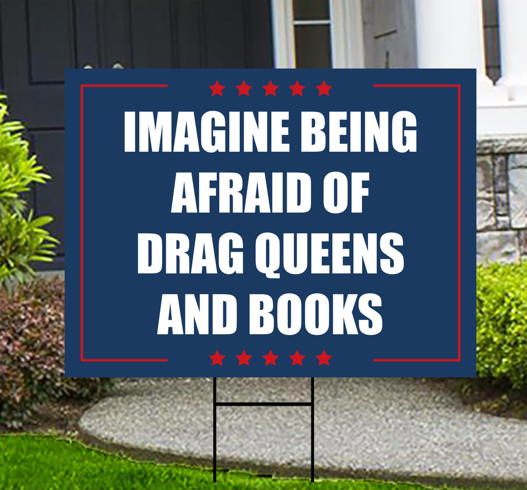 No Kings In America Yard Sign - Democracies Have No Kings Lawn Sign, Anti-Trump, Resist Racism, Resist Fascism Yard Sign with Metal H-Stake