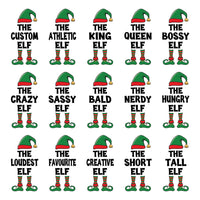 Custom The Elf Sweatshirt, Custom Elf Shirt, Christmas Family Matching Sweatshirt