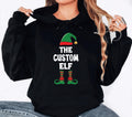 Custom The Elf Hoodie, Custom Elf Shirt, Christmas Family Matching Hoodie