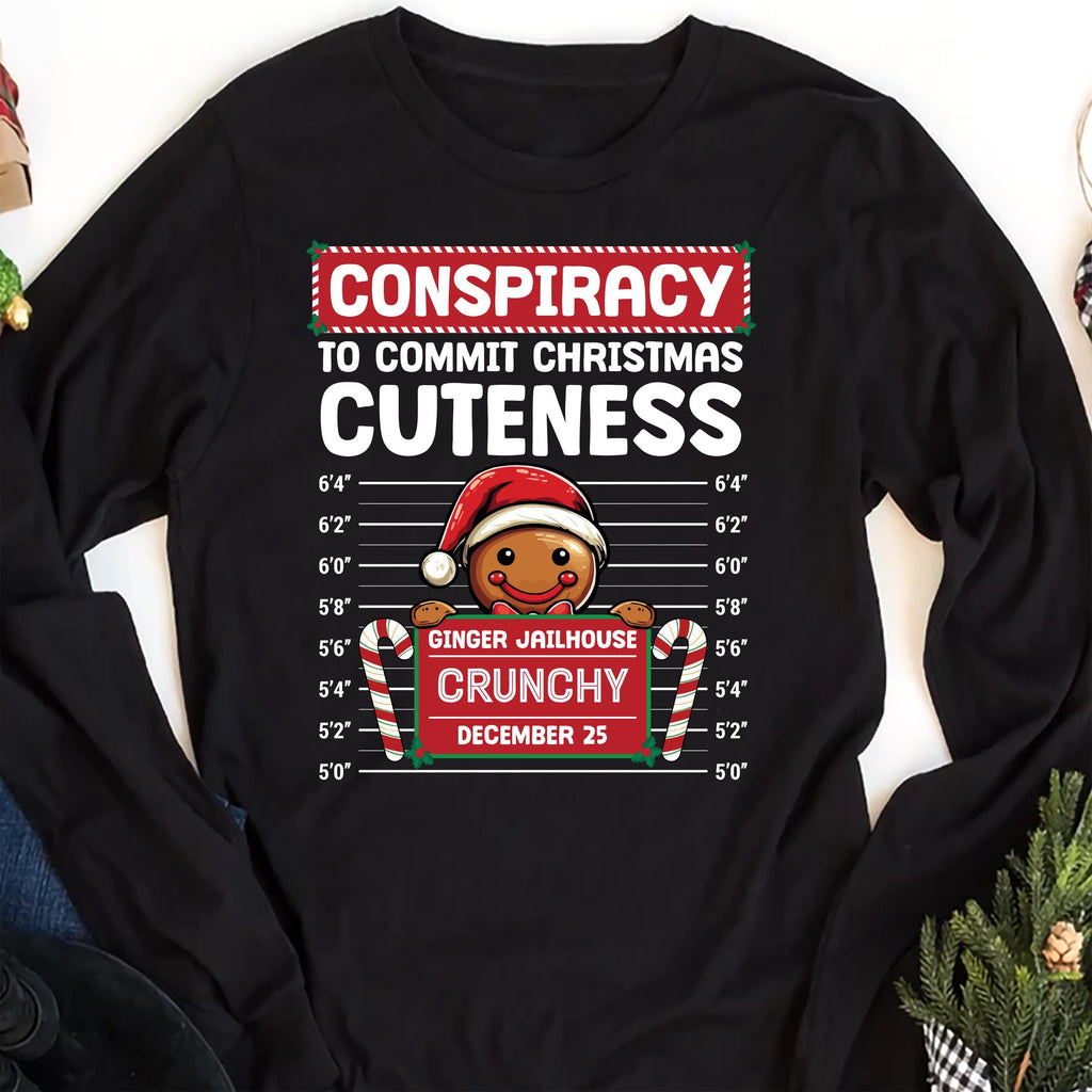 Family Christmas Long Sleeve Shirt, Matching Holiday Family Shirt, Christmas Gingerbread Tee