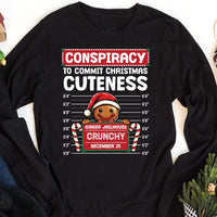Family Christmas Long Sleeve Shirt, Matching Holiday Family Shirt, Christmas Gingerbread Tee