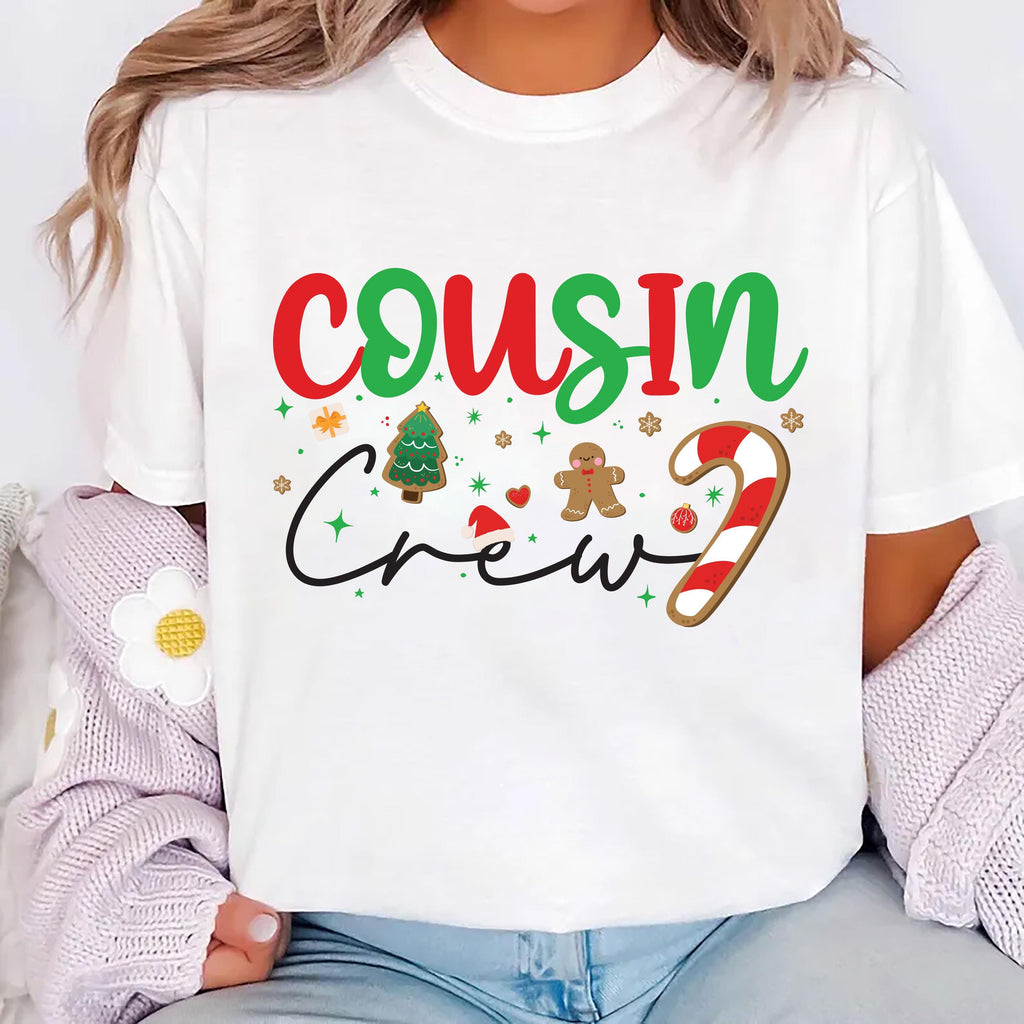 Matching Cousin Crew Christmas Shirt, Family Holiday Shirt, Cousin Crew Christmas Tee