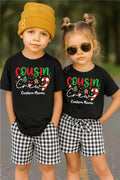 Matching Cousin Crew Christmas Baby Shirt, Family Holiday Mini Bodysuit, Cousin Crew Christmas Tee