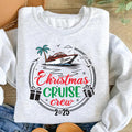 Christmas Cruise Crew 2025 Sweatshirt, Family Christmas Shirt, Matching Christmas Cruise Ship Sweatshirt