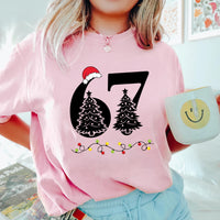 6 7 Couples Christmas Shirt, Funny Matching Shirt, Trendy Christmas Party Tee