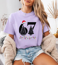 6 7 Couples Christmas Shirt, Funny Matching Shirt, Trendy Christmas Party Tee