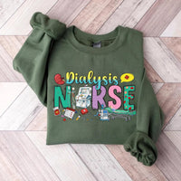 Dialysis Nurse Sweatshirt, Nephrology Tech Gift Shirt, Nurse Appreciation Sweatshirt