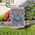 Abolish ICE Garden Flag, 12x18 Inch Double Sided, Democracy Not Oligarchy, Anti-Trump Flag, Resist Racism, Resist Fascism