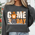 Custom Football Player Sweatshirt, Touch Down Season Shirt, Game Day Player Design Sweatshirt