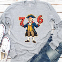 Six Seven Long Sleeve Shirt, 6-7 7-6 Long Sleeve Shirt, George Washington Tee