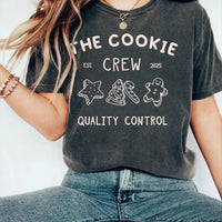 Custom Christmas Cookie Crew Shirt, Matching Family Christmas Shirt, Christmas Baking Tee