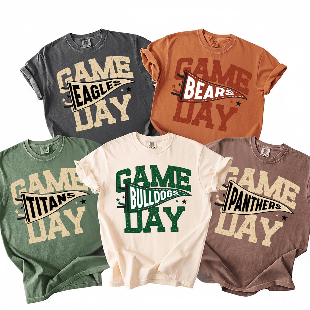 Custom School Mascot Shirt, Personalized School Logo Shirt, Team Mascot Name Tee