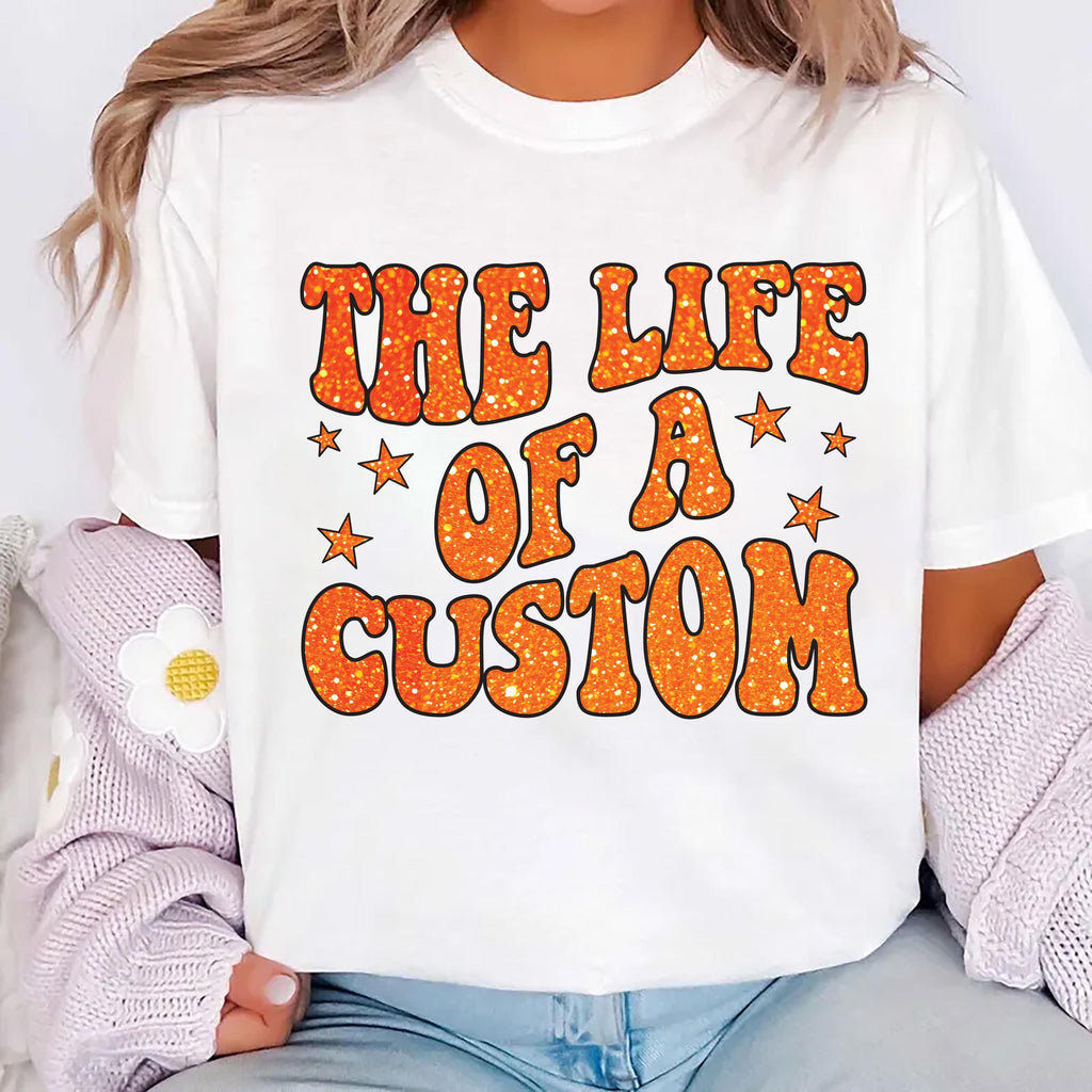 The Life of a Custom Shirt, In My Showgirl Era Shirt, Personalized Showgirl Era Tee, Gift for Her Shirt, Custom Eras Shirt