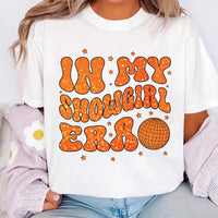 Vintage In My Showgirl Era Shirt, Retro Concert Cowgirl Tee, Cute Western Outfit Shirt, Showgirl Top, Personalized Showgirl Era Shirt