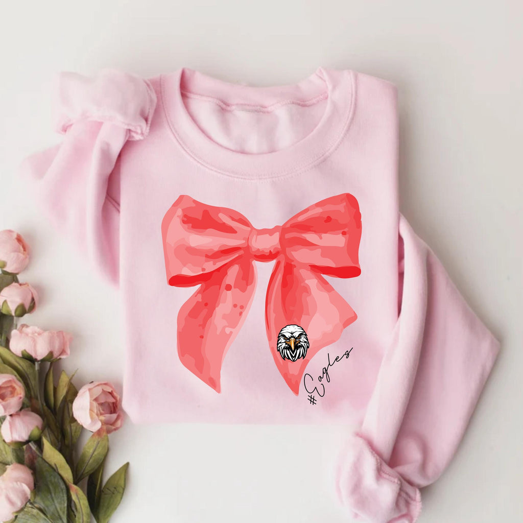 Custom Mascot Retro Sweatshirt, Booster School Spirit Shirt, Cheer Team Mascot Sweatshirt