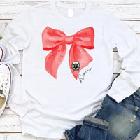 Custom Mascot Retro Long Sleeve Shirt, Booster School Spirit Shirt, Cheer Team Mascot Tee