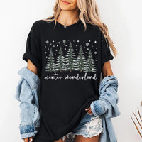 Winter Wonderland Shirt, Winter Shirt, Christmas Tee for Women