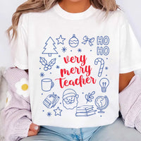 Christmas Teacher Shirt, Christmas Gift for Teacher Shirt, Teacher Claus Tee