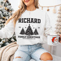 Custom Family Christmas Sweatshirt, Matching Family Christmas Shirt, Christmas Sweatshirt