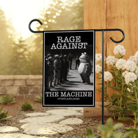 Portland Frog Anti-ICE Protest Garden Flag, Double Sided, No Kings In America, Protect Democracy, Anti-Trump Flag, Resist Fascism Flag