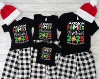 Customized Family Christmas 2025 Shirt, Making Memories Together Shirt, Christmas Family Tee