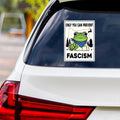 Portland Frog Anti-ICE Protest Vinyl Sticker, Protect Democracy, Anti-Trump, No Kings Protest Sign, Resist Fascism Bumper Sticker, 6