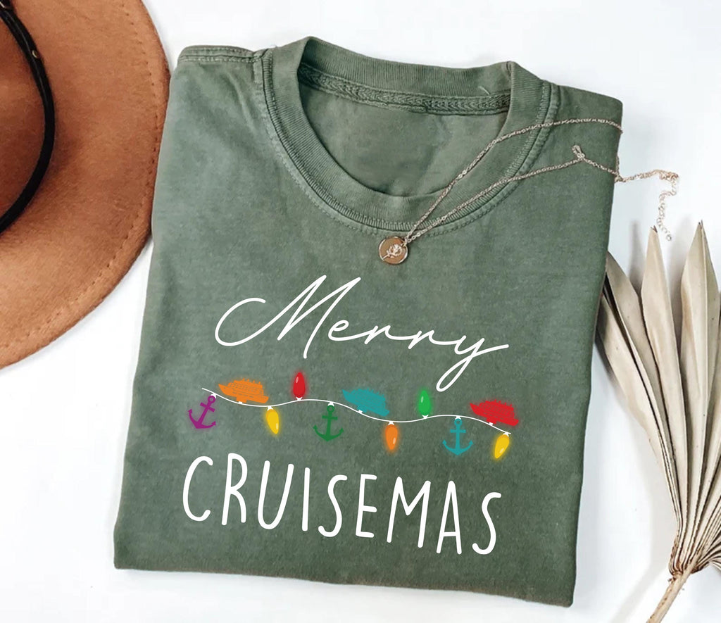Merry Cruisemas Shirt, Family Christmas Cruise Shirt, Christmas Holiday Trip Tee