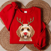 Christmas Dog Sweatshirt, Dog Owner Christmas Gift Shirt, Christmas Sweatshirt