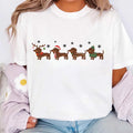 Dachshund Christmas Shirt, Wiener Dog Holiday Shirt, Cute Christmas Dog Tee