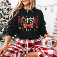 Christmas Nurse Sweatshirt, Christmas Nursing Shirt, Nurse Life Christmas Sweatshirt