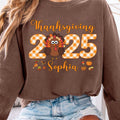 Thanksgiving Family Sweatshirt 2025, Turkey Matching Family Shirt, Personalized Thanksgiving Group Sweatshirt