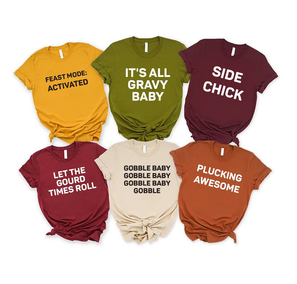 Family Thanksgiving Shirt, Funny Thanksgiving Party Shirt, Matching Thanksgiving Tee