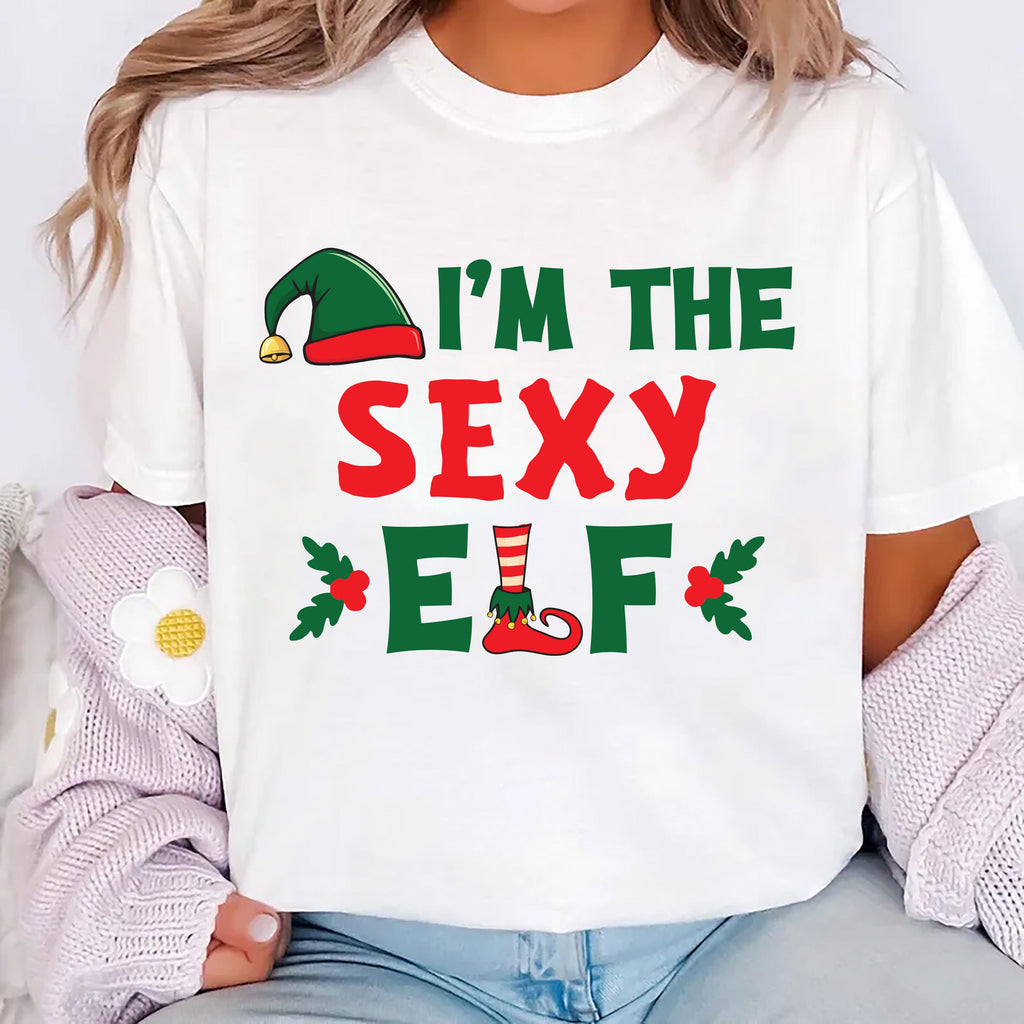 Elf Family Christmas Shirt, Family Christmas Pajamas Shirt, Matching Family Tee