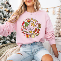 Preppy Christmas Season Shirt, Coquette Christmas Tree Shirt, Watercolor Christmas Tee