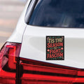 Fight Fascism Christmas Protest Magnet, Protect Democracy, Anti-Trump, No Kings Protest Sign, Anti Fascist Vehicle Magnet, 6