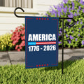 America 250 Anniversary 250 YEARS Protest Garden Flag, Freedom, No Kings In America, Protect Democracy, Anti-Trump, Anti Fascist Flag