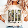 Hunting Season Shirt, Camo Coquette Bow Shirt, Deer Hunting Tee